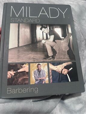 Standard Barbering Book - Gray (hardcover)